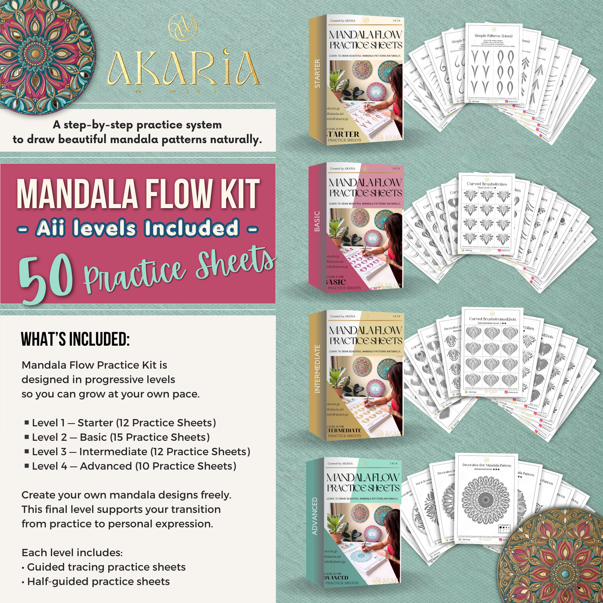MANDALA FLOW KIT【All Levels Included】