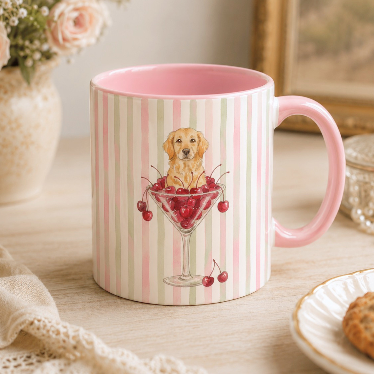 うちの子アートマグカップ | Pet Portrait Mug
