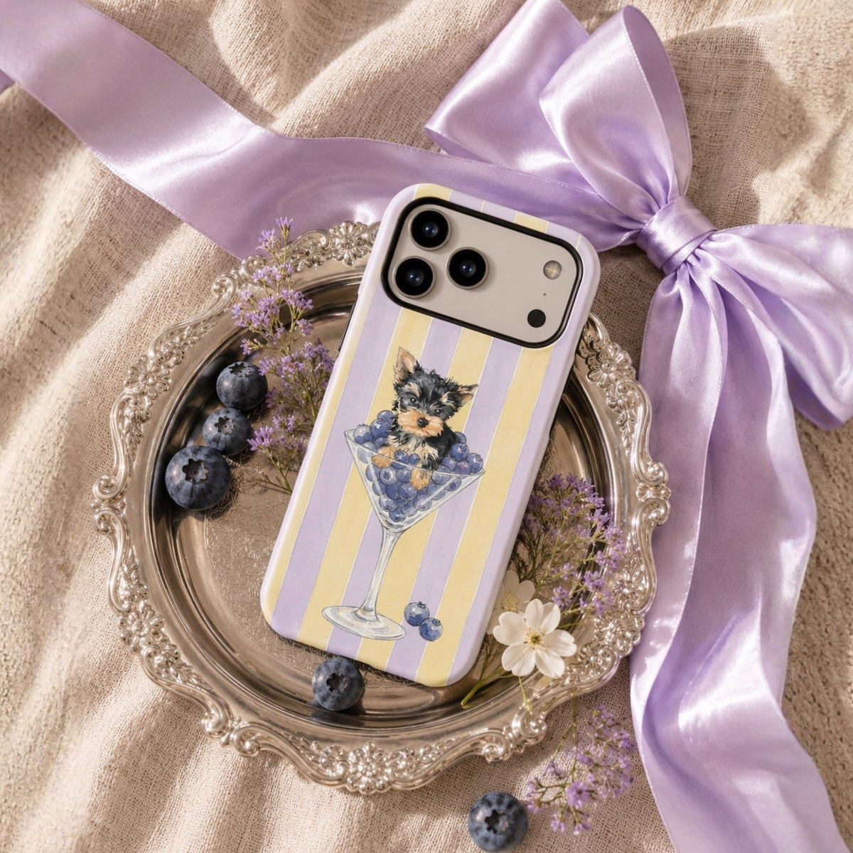 うちの子アートスマホケース | Pet Portrait Phone Case
